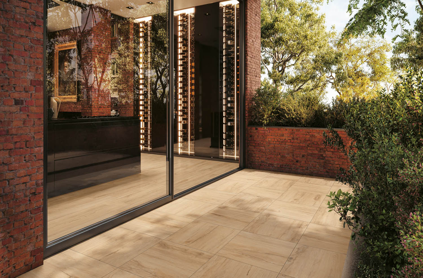 terrasse carrelage grand format